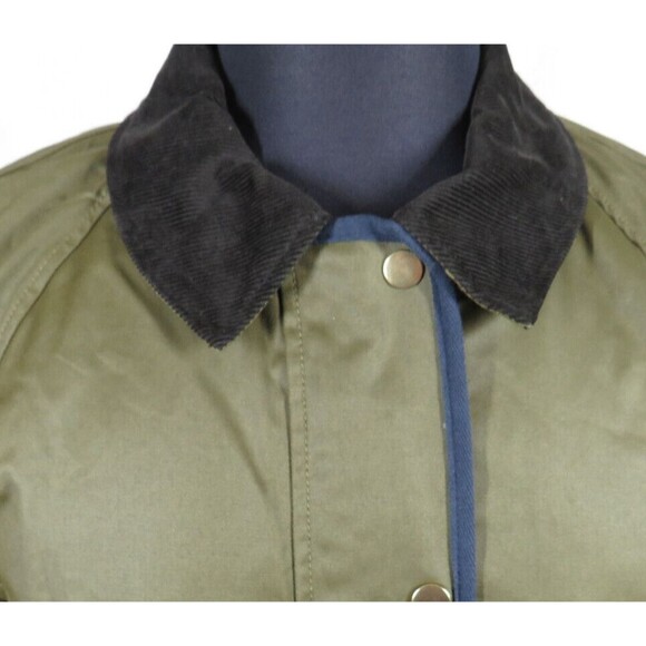 J. Crew Men’s Olive PrimaLoft Luxe Coat With Removable Liner Size XL - Picture 13 of 13